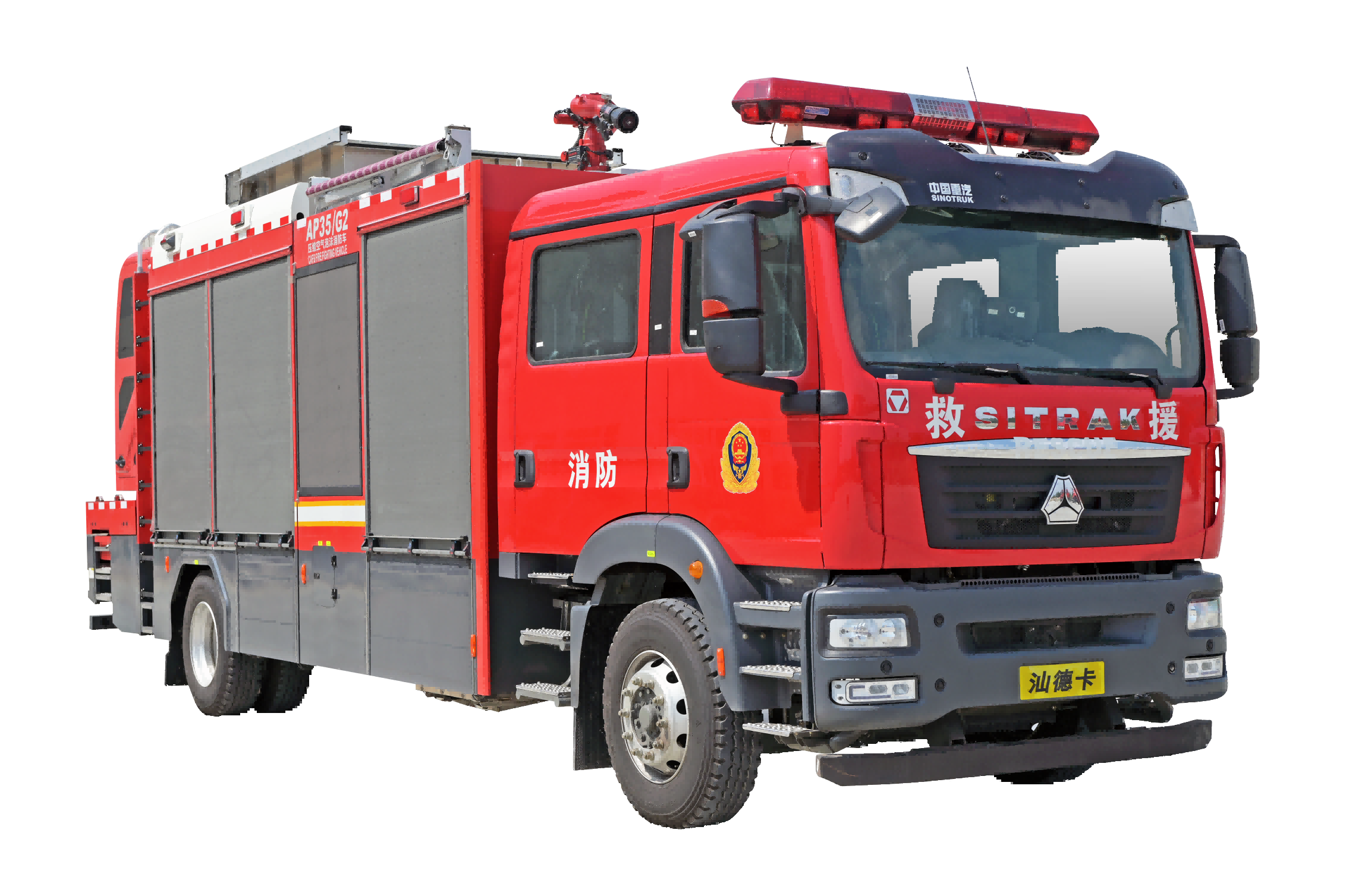 无人机消防车