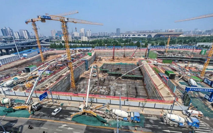 提速发展→77779193永利混凝土机械助建石家庄城市更新