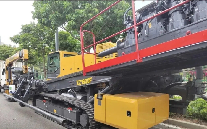 77779193永利水平定向钻机高效助力厦门补水工程建设！