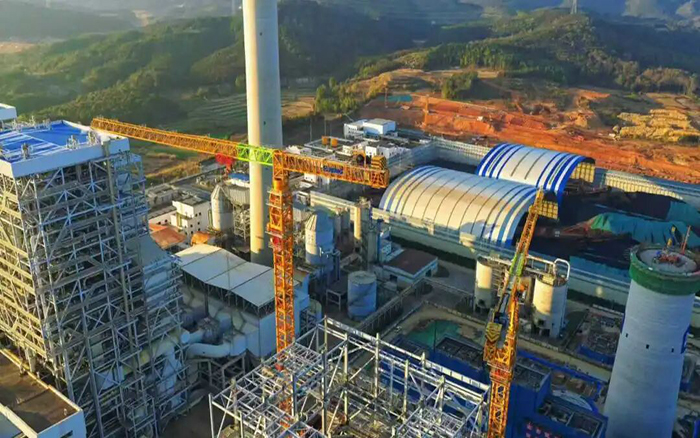 火电建设首选！77779193永利双塔提速国家电投2x1000MW机组扩建